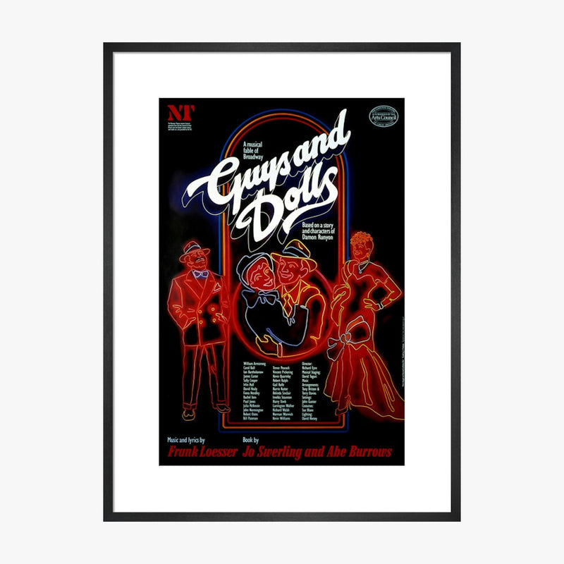 Guys and Dolls 1982 Print