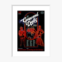 Guys and Dolls 1982 Print