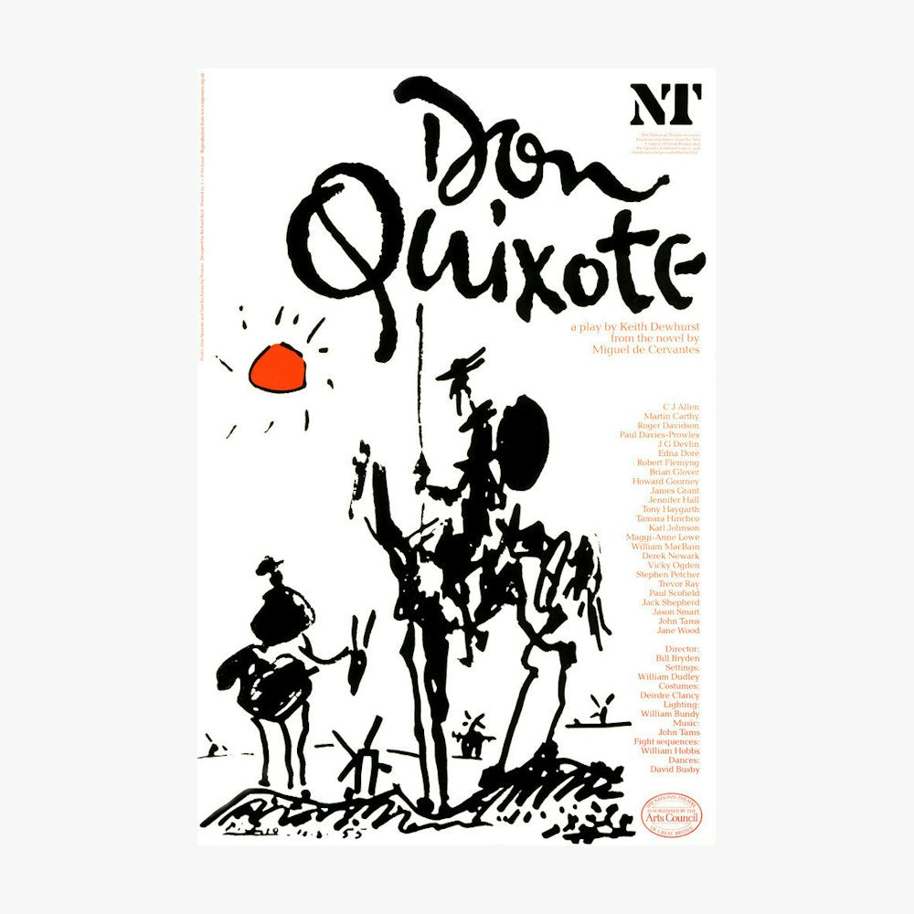 Don Quixote 1982 Print