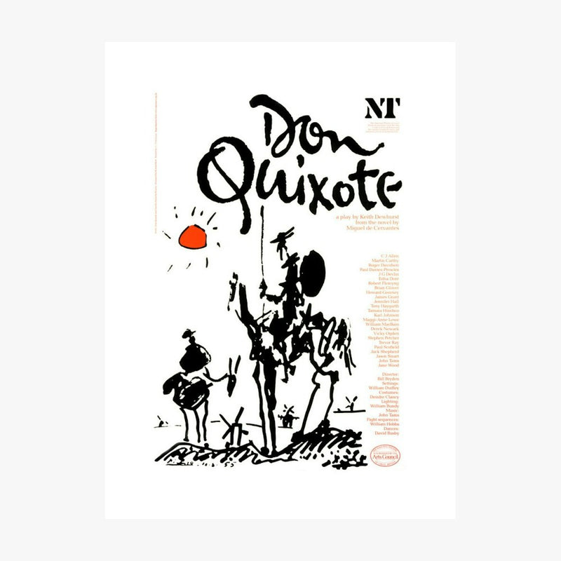 Don Quixote 1982 Print