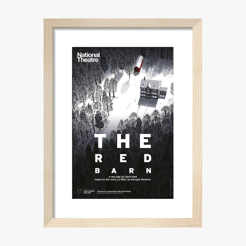 The Red Barn 2016 Print