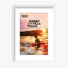 Sunset at the Villa Thalia 2016 Print