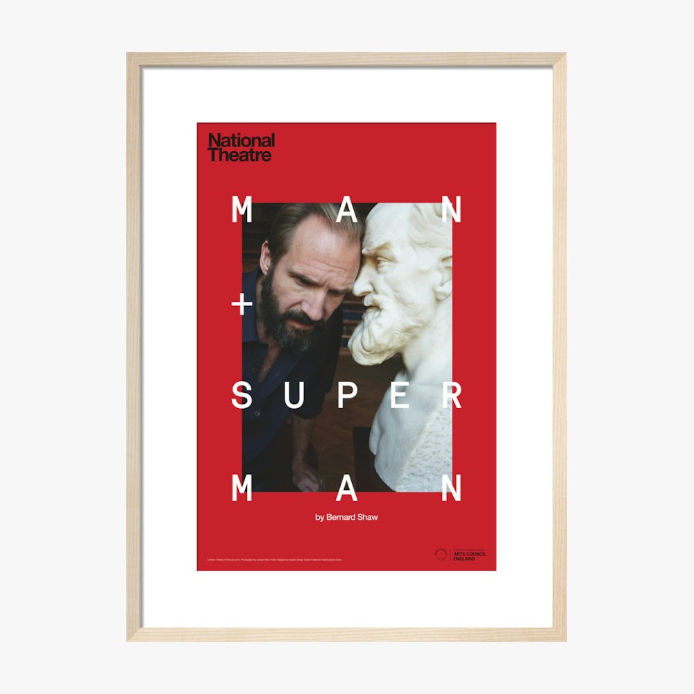 Man and Superman 2015 Print