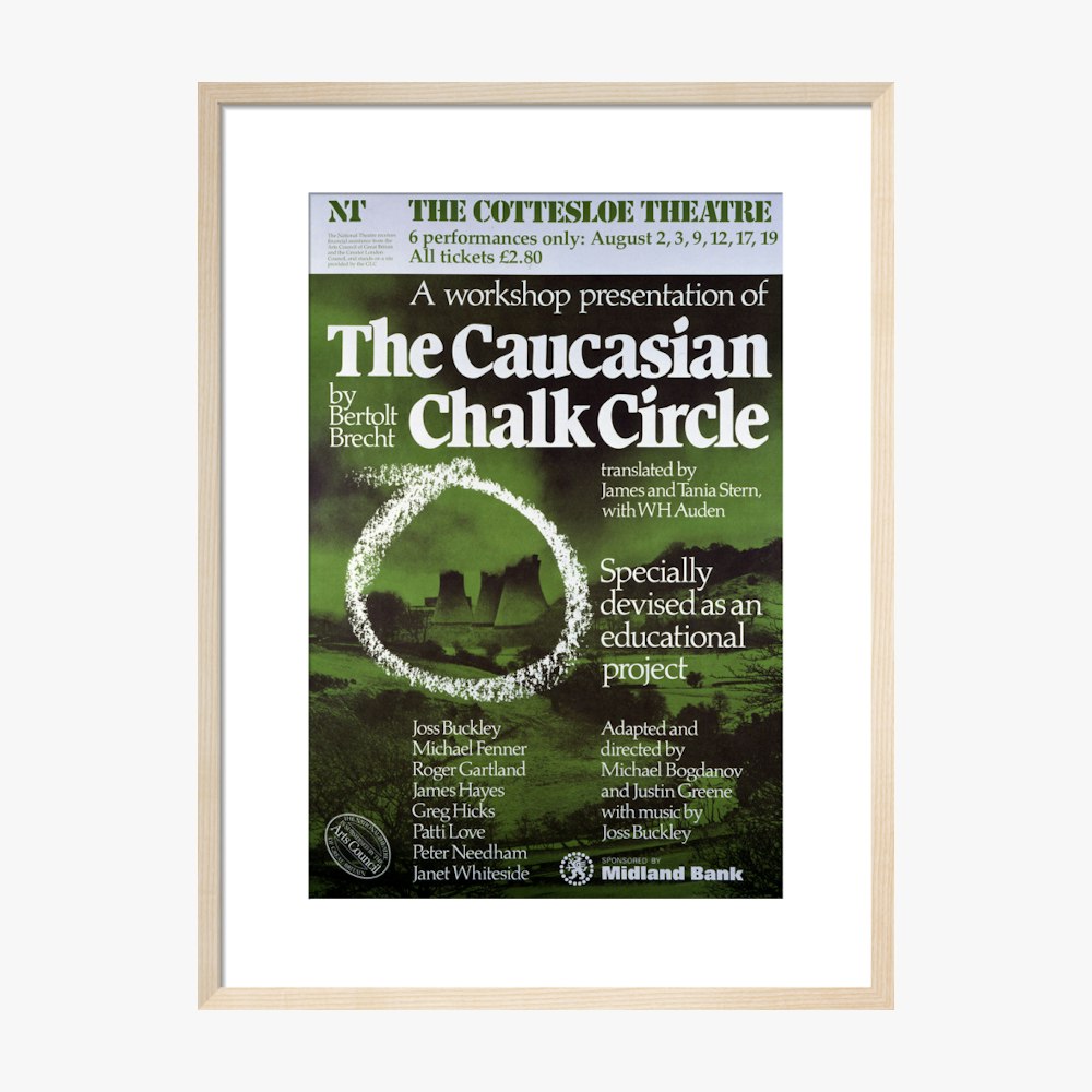 The Caucasian Chalk Circle 1982 Print