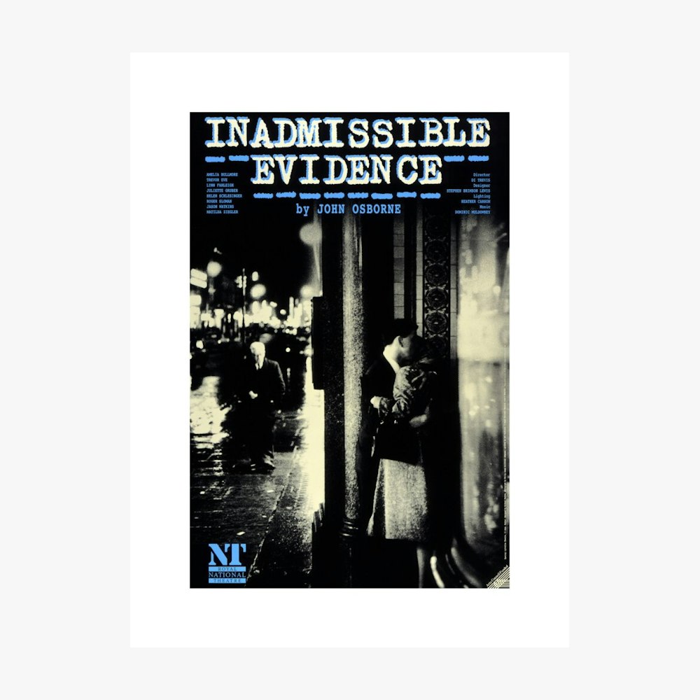 Inadmissible Evidence 1993 Print