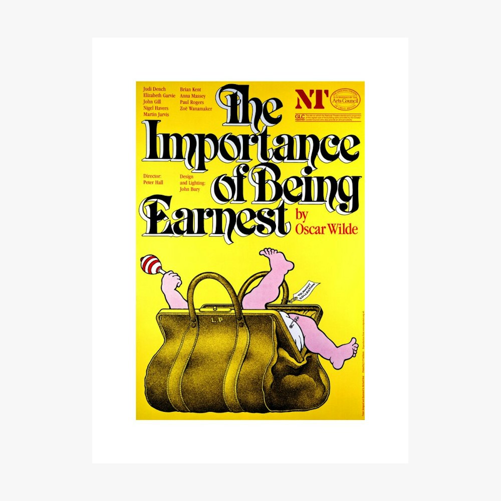 The Importance of Being Earnest 1982 Print