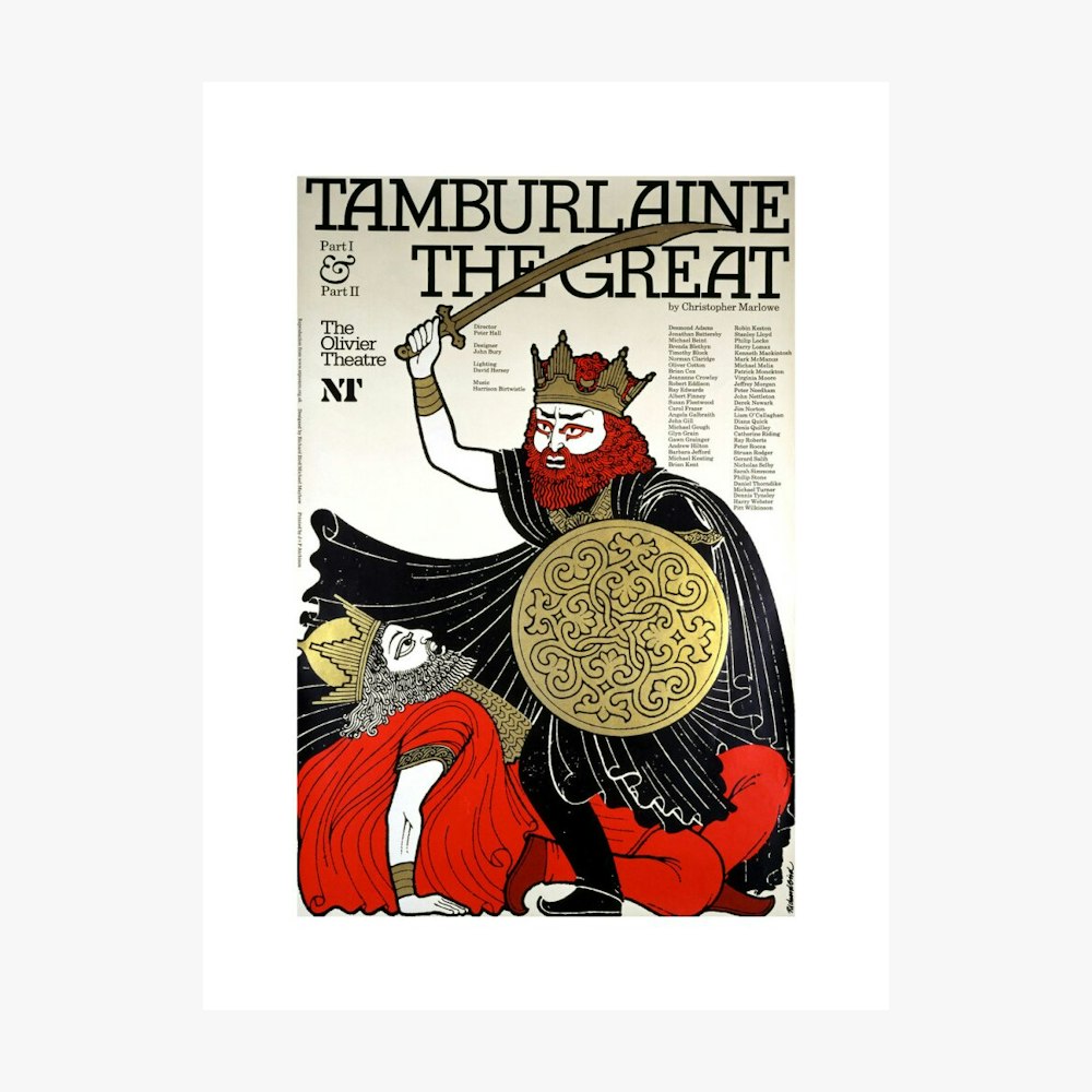 Tamburlaine the Great 1976 Print