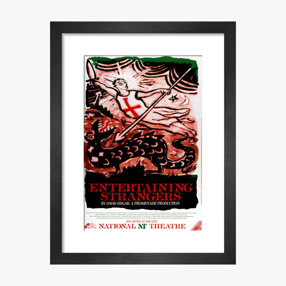 Entertaining Strangers 1987 Print