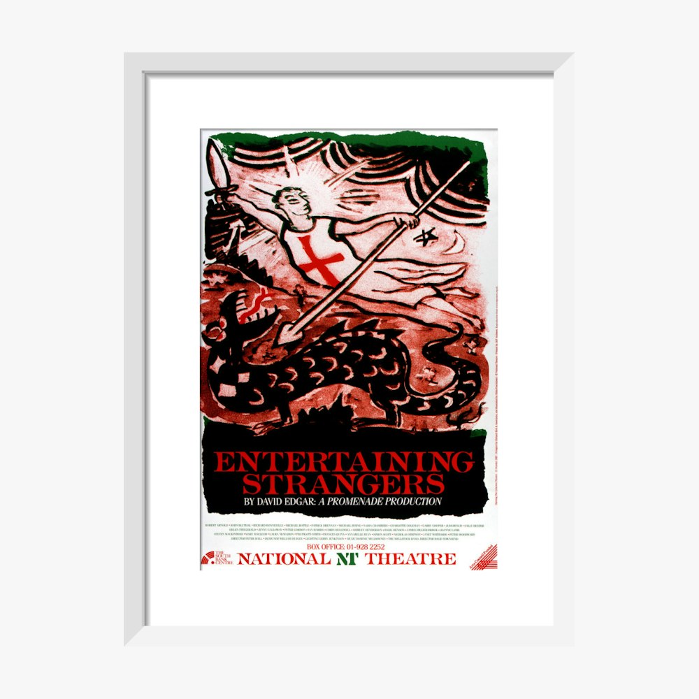 Entertaining Strangers 1987 Print