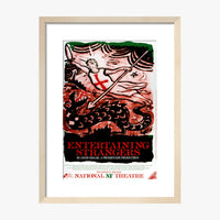 Entertaining Strangers 1987 Print