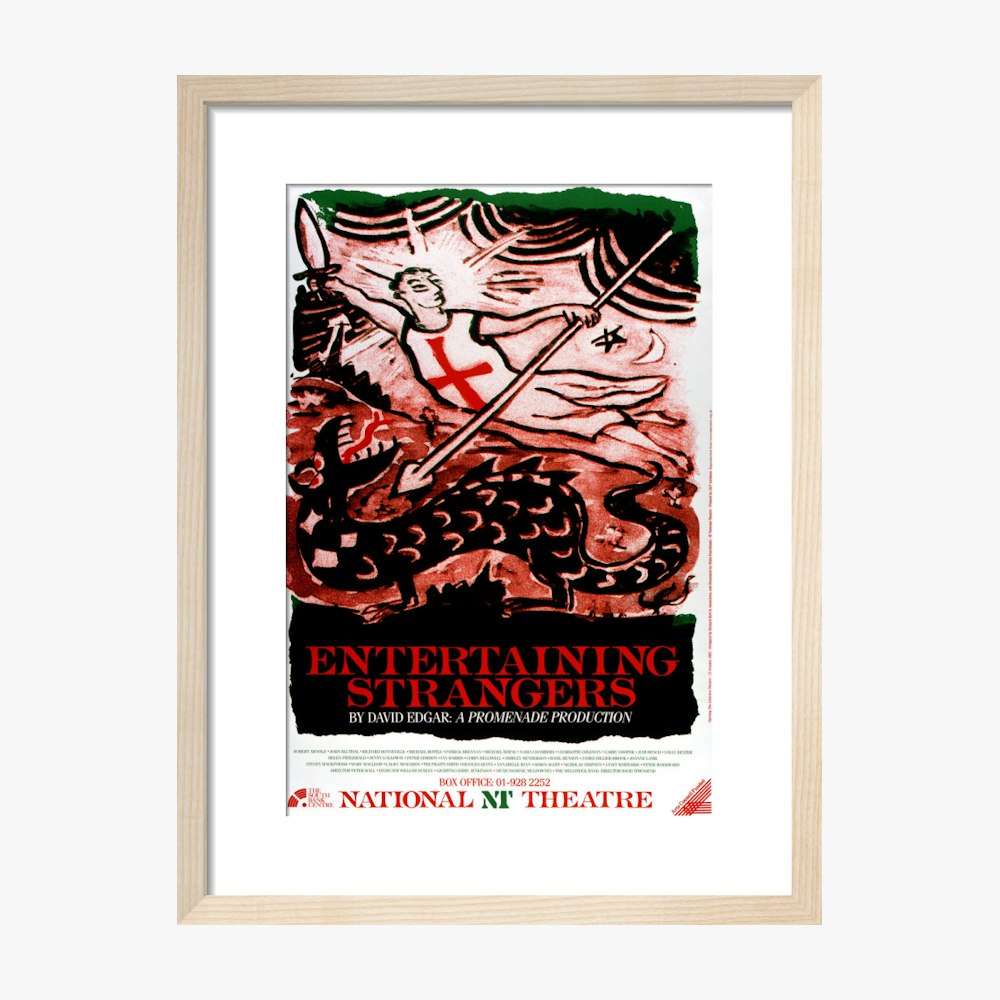 Entertaining Strangers 1987 Print