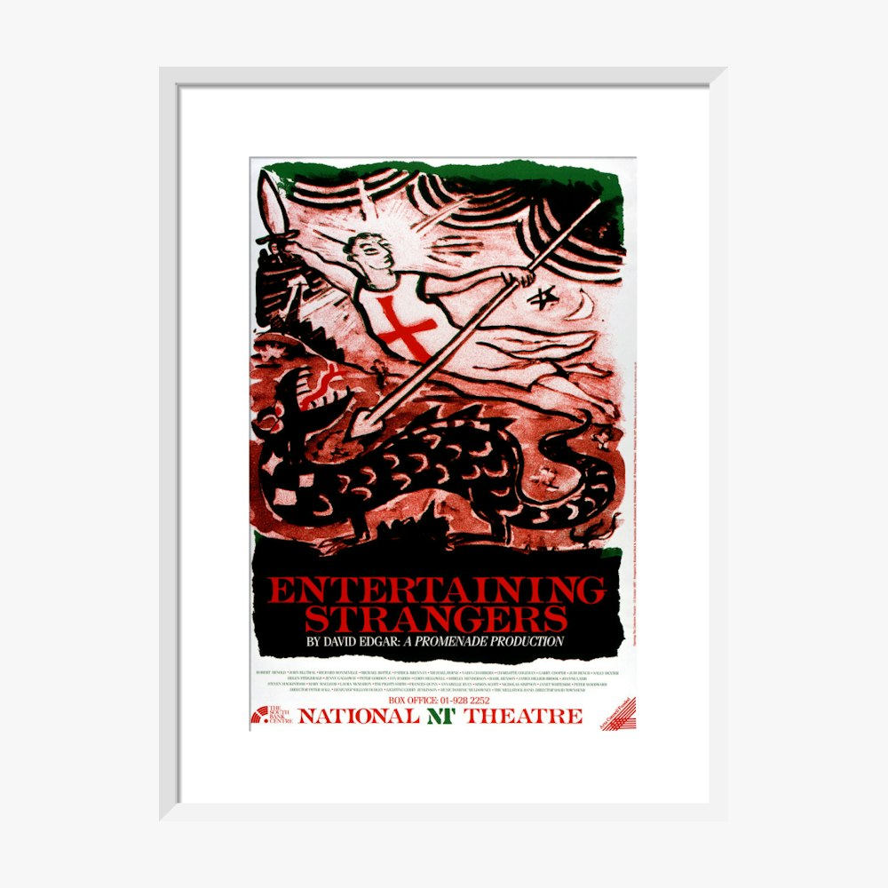 Entertaining Strangers 1987 Print
