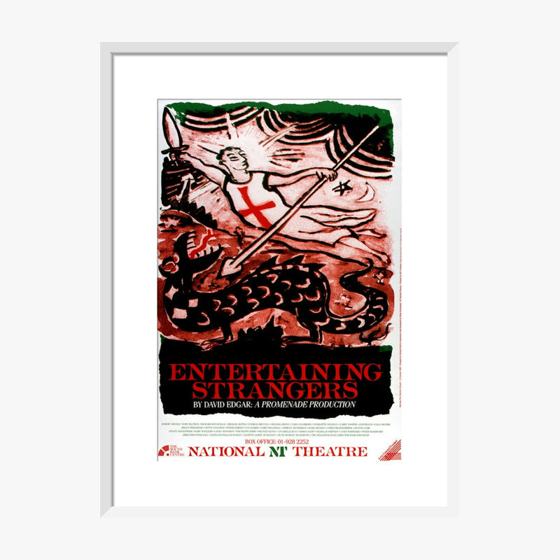 Entertaining Strangers 1987 Print
