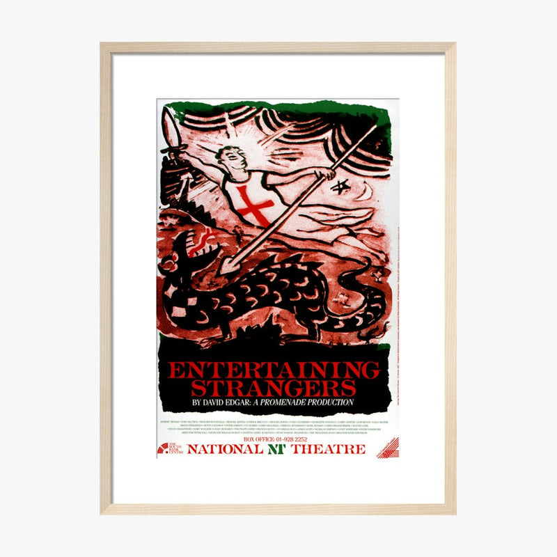 Entertaining Strangers 1987 Print