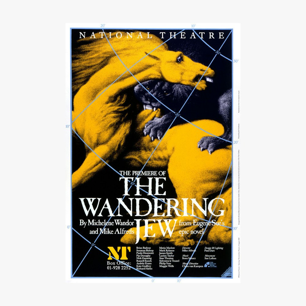 The Wandering Jew 1987 Print