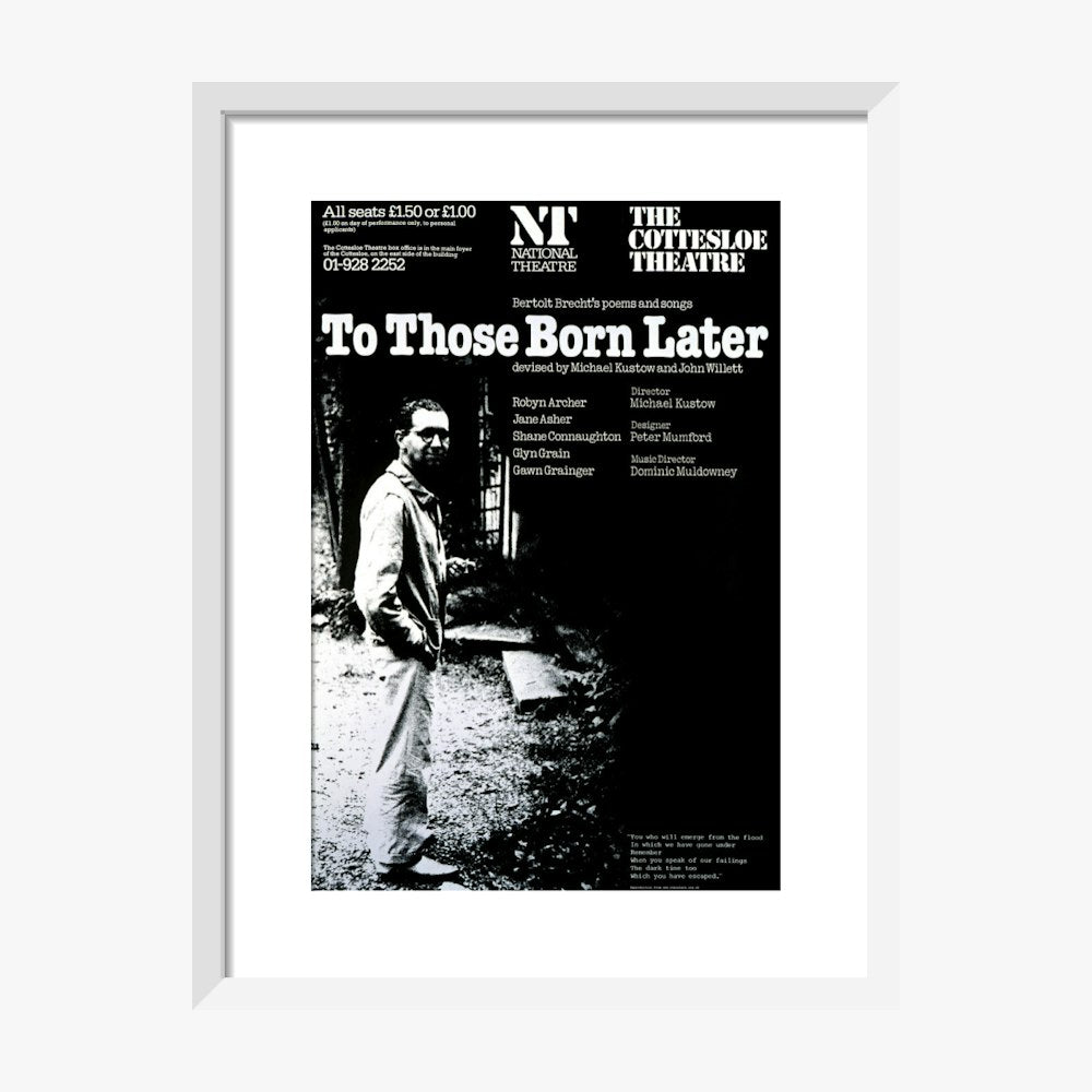 To Those Born Later 1977 Print