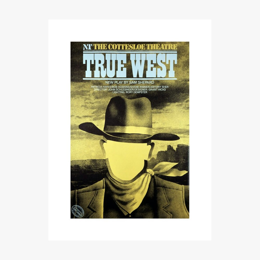 True West 1981 Print