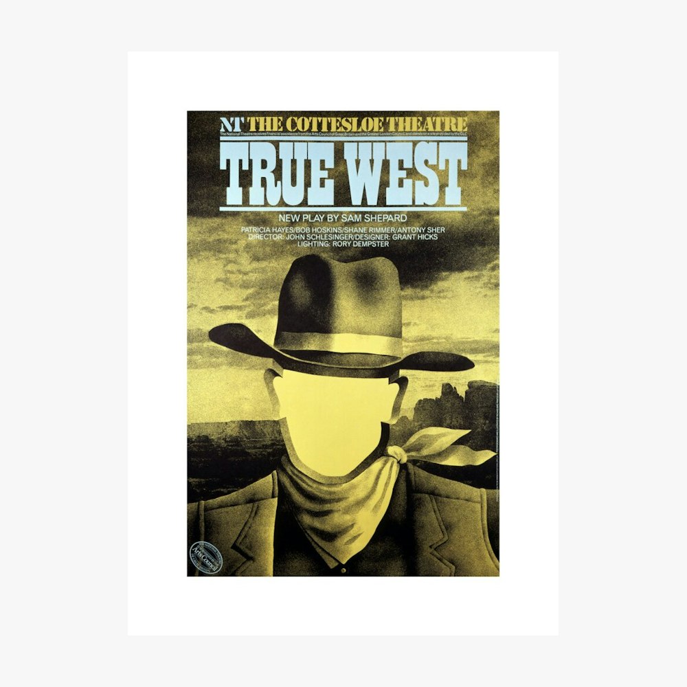 True West 1981 Print