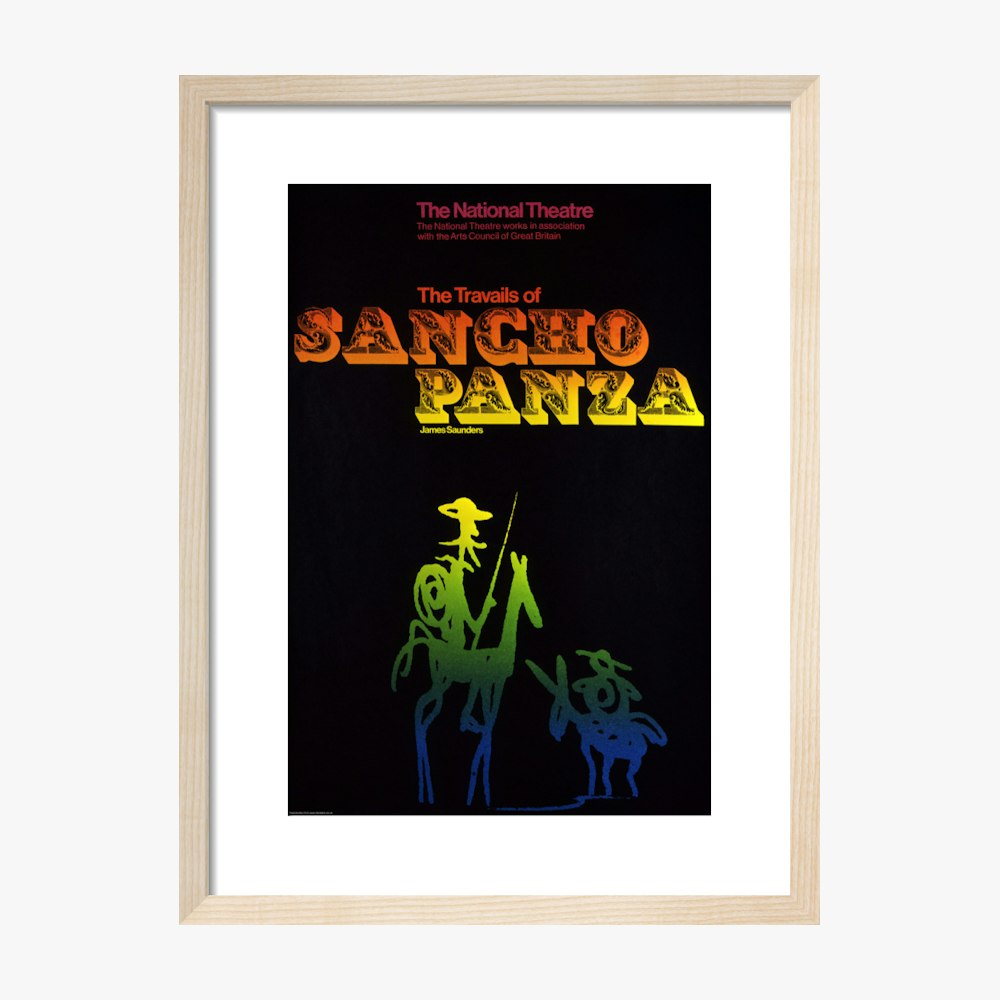 The Travails of Sancho Panza 1969 Print