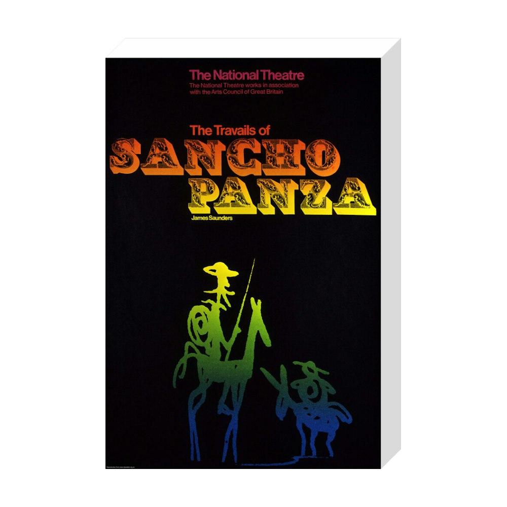 The Travails of Sancho Panza 1969 Print