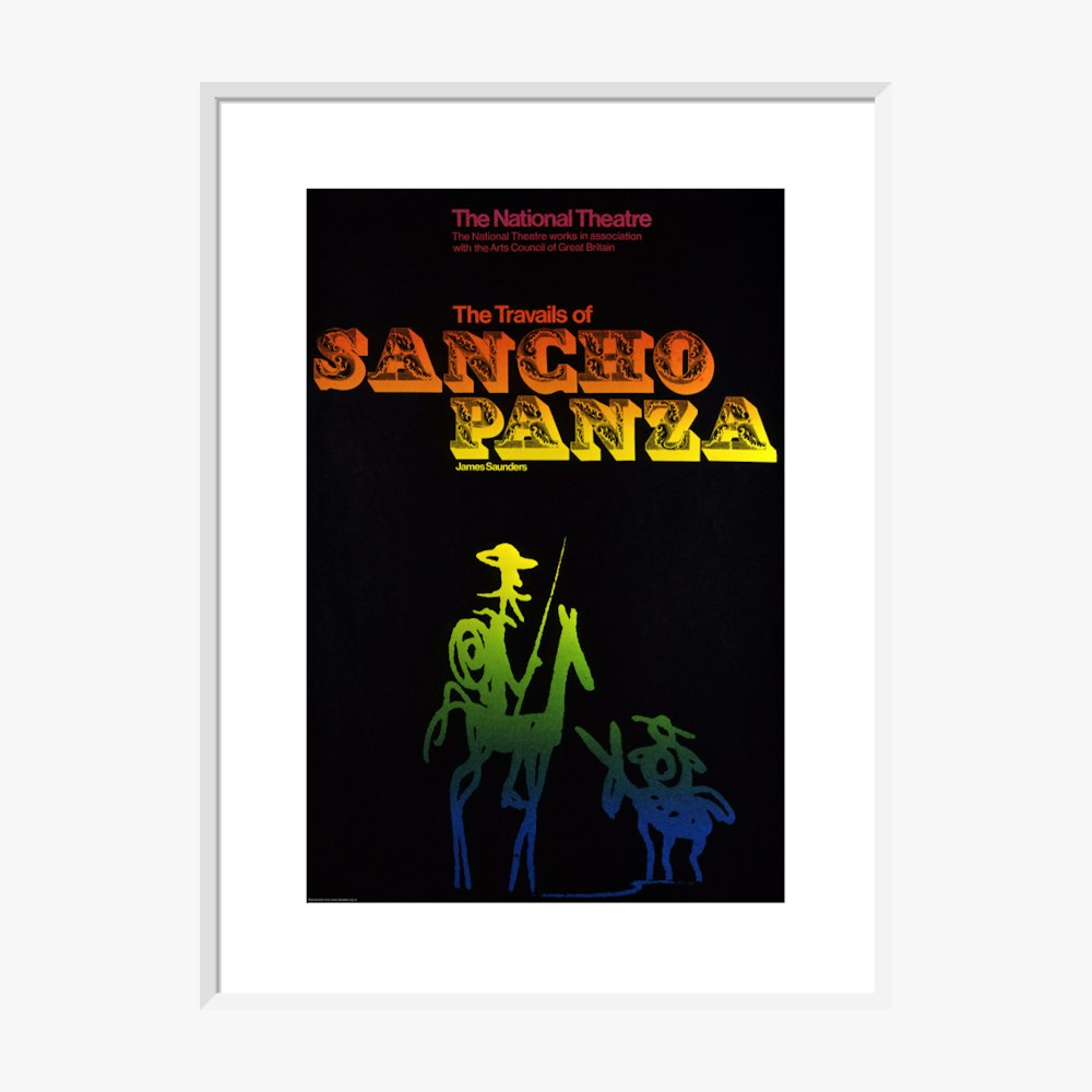 The Travails of Sancho Panza 1969 Print