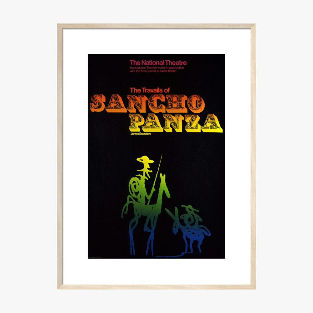 The Travails of Sancho Panza 1969 Print