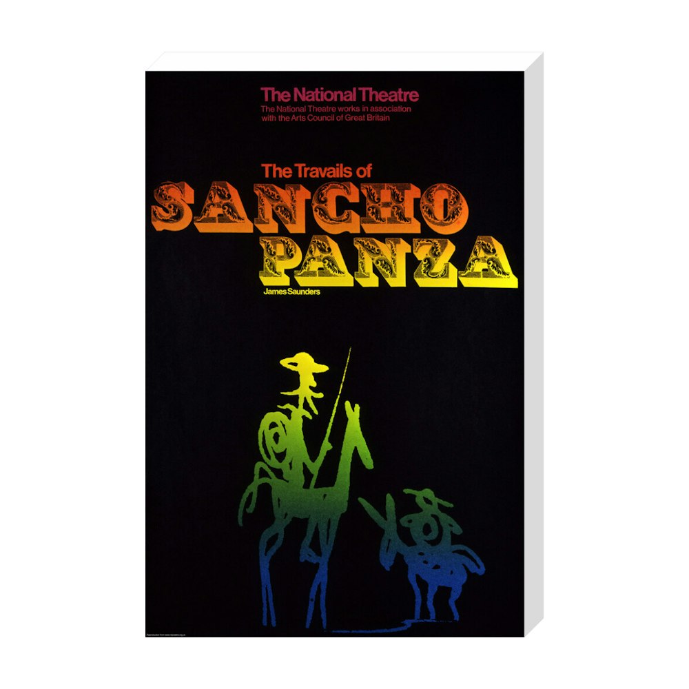 The Travails of Sancho Panza 1969 Print