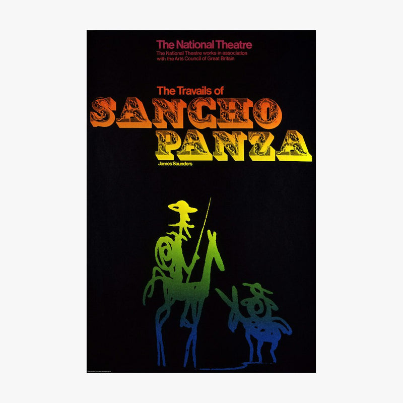 The Travails of Sancho Panza 1969 Print