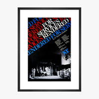 For Services Rendered 1979 Print