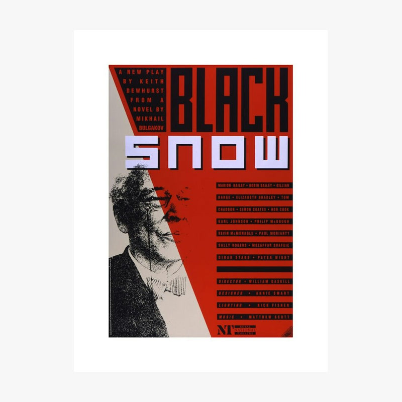 Black Snow 1991 Print