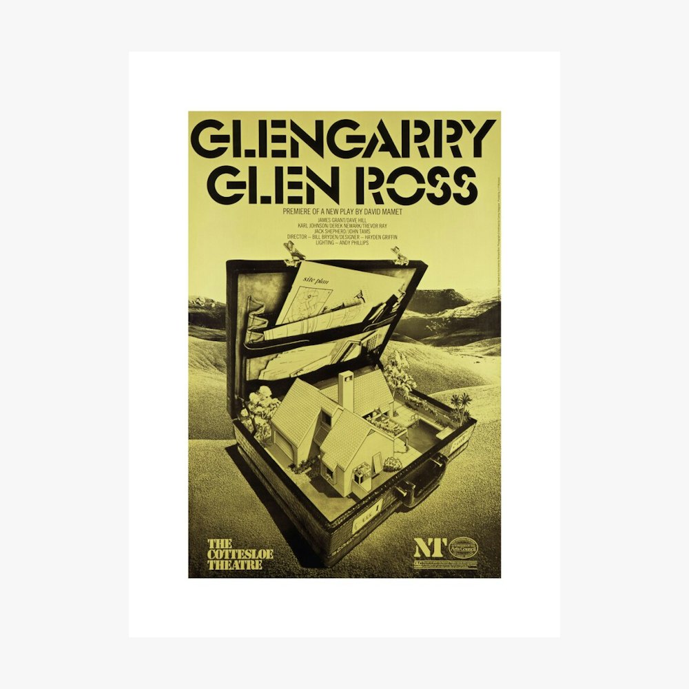 Glengarry Glen Ross 1983 Print