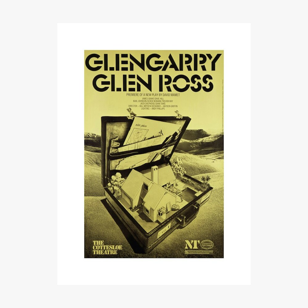 Glengarry Glen Ross 1983 Print