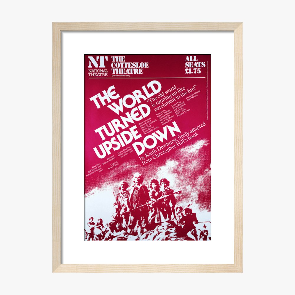 The World Turned Upside Down 1978 Print