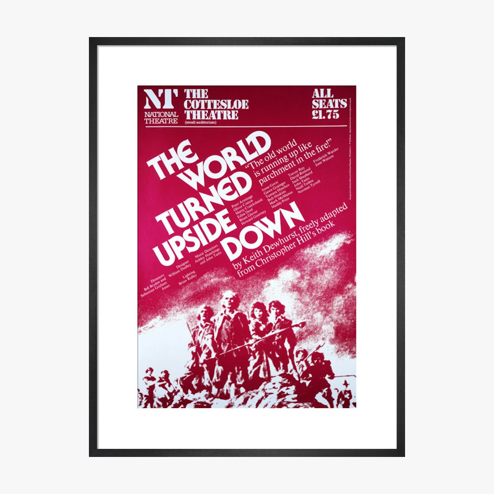 The World Turned Upside Down 1978 Print