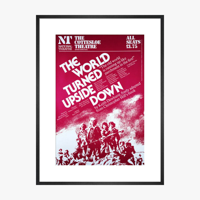 The World Turned Upside Down 1978 Print
