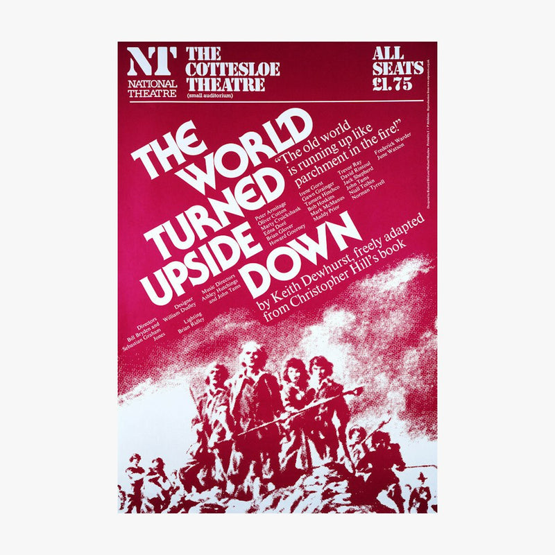 The World Turned Upside Down 1978 Print