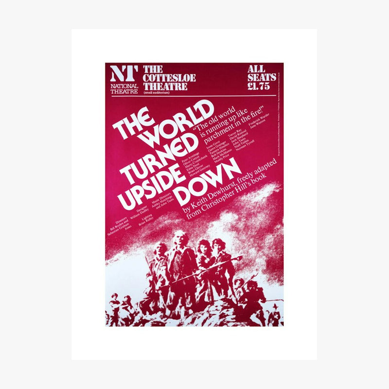 The World Turned Upside Down 1978 Print