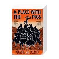 A Place with the Pigs 1988 Print