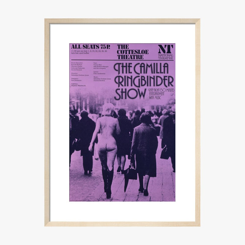 The Camilla Ringbinder Show 1977 Print