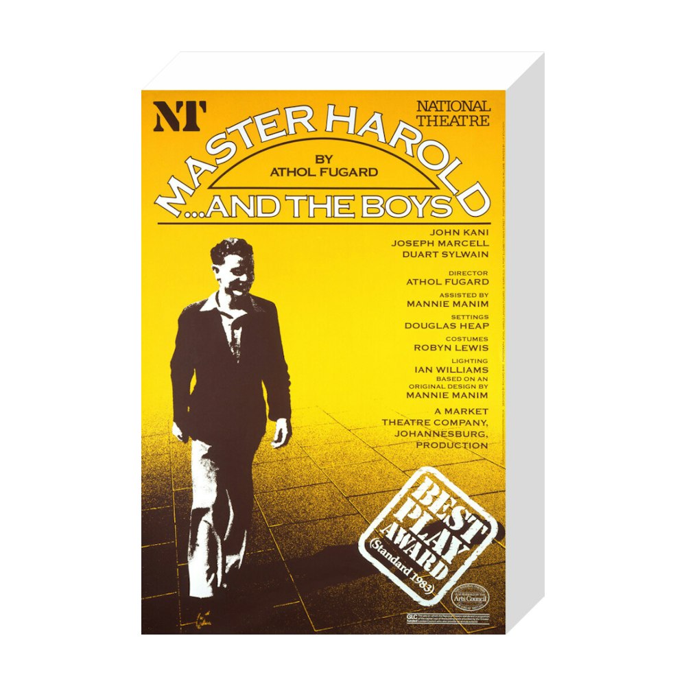 Master Harold…and the Boys 1983 Print
