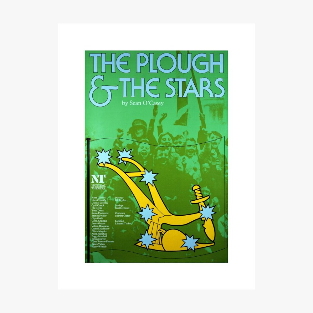 The Plough and the Stars 1977 Print