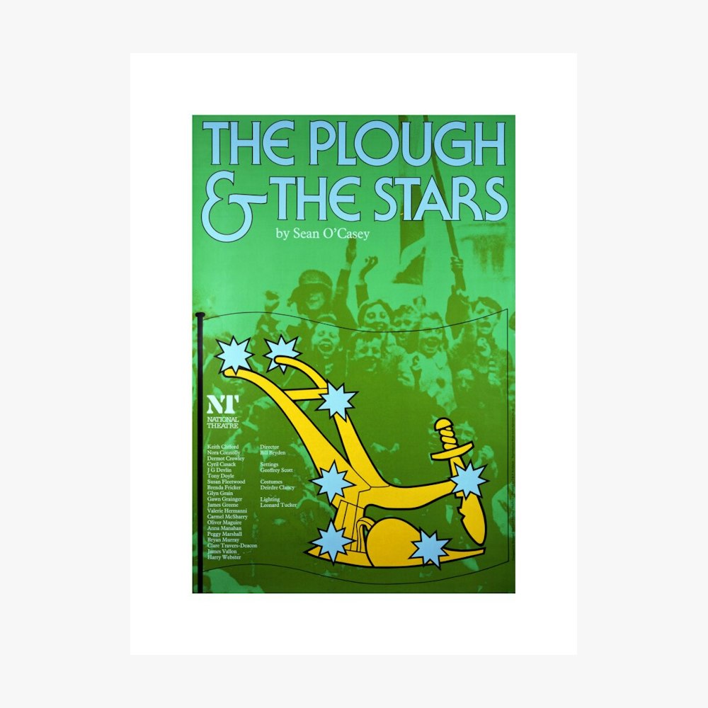 The Plough and the Stars 1977 Print