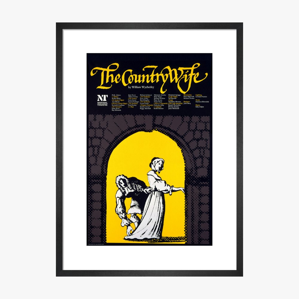The Country Wife 1977 Print