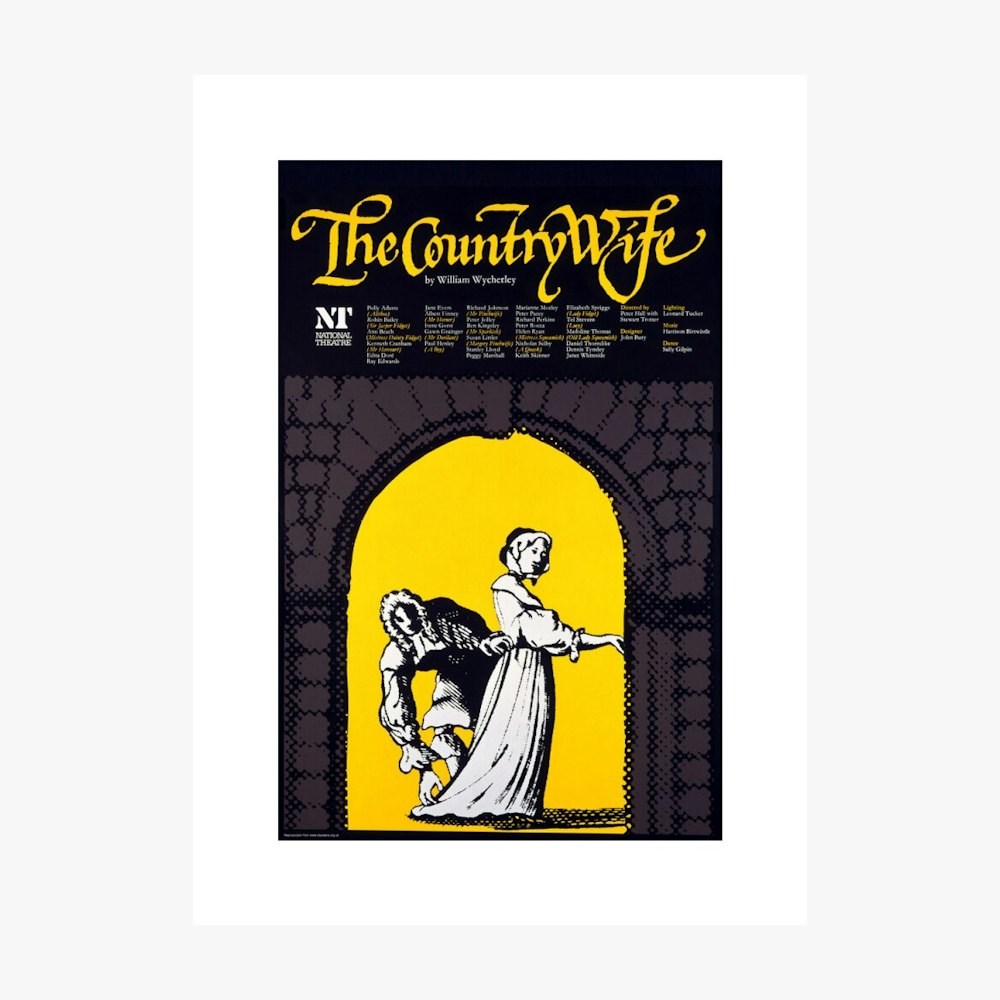 The Country Wife 1977 Print