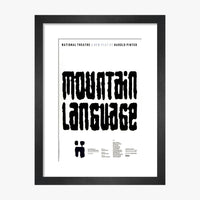 Mountain Language 1988 Print