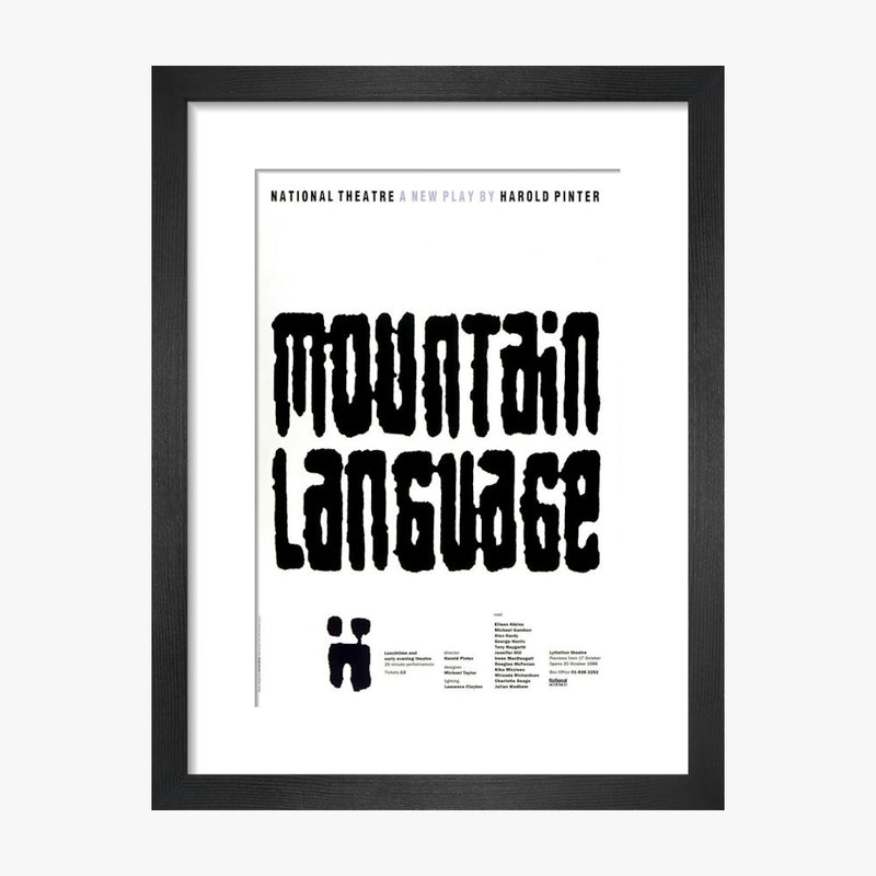 Mountain Language 1988 Print