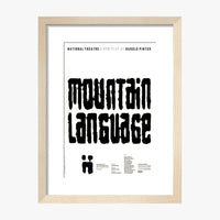 Mountain Language 1988 Print