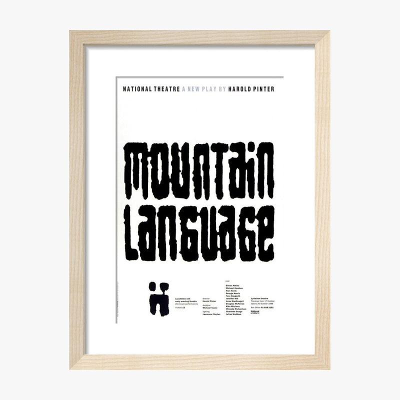 Mountain Language 1988 Print