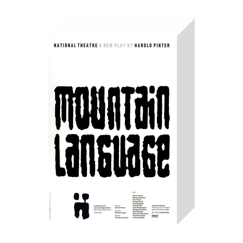 Mountain Language 1988 Print