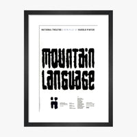 Mountain Language 1988 Print